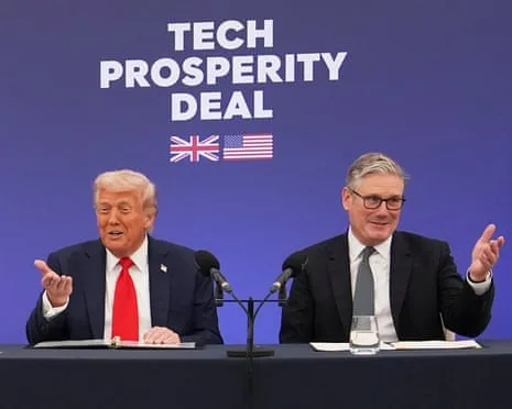 British-American Technology Deal Poses Crucial Concerns Amid Multi-Billion Pound Investment Pledge