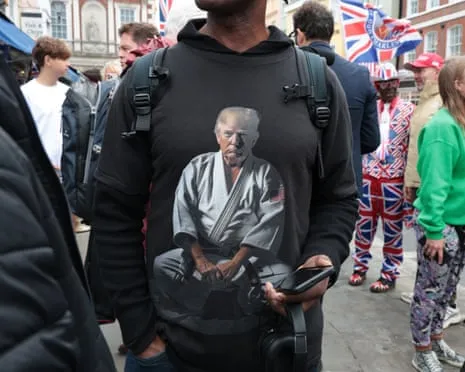 Enthusiastic Supporters Assemble in the Historic Town to Animate Trump’s Festival of Nothing