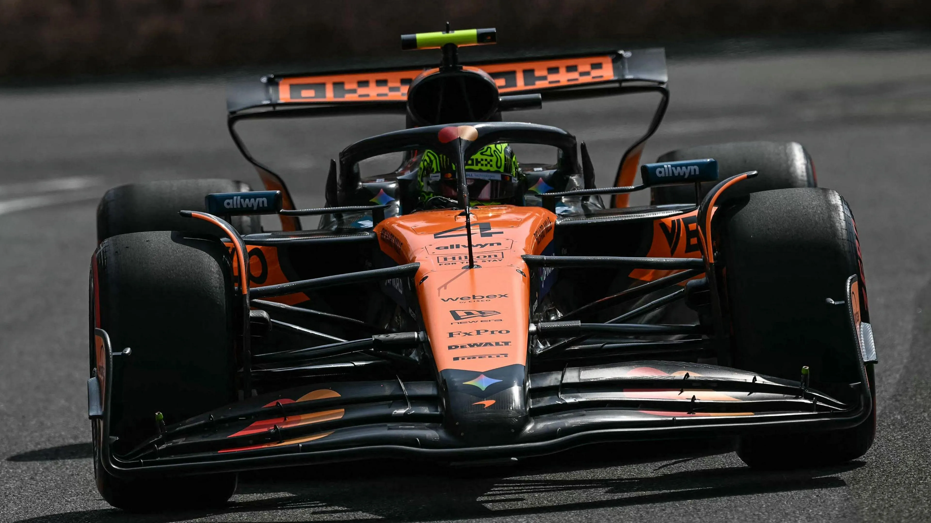 Norris Tops Piastri in Baku First Practice