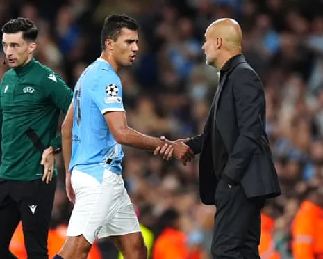 The Man City boss Unsure Whether Rodri Is Fit to Play Versus Arsenal