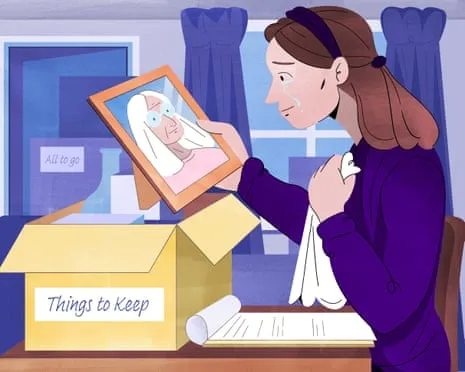 Sort while you work and take your time: six steps to clearing out a relative’s house when they die